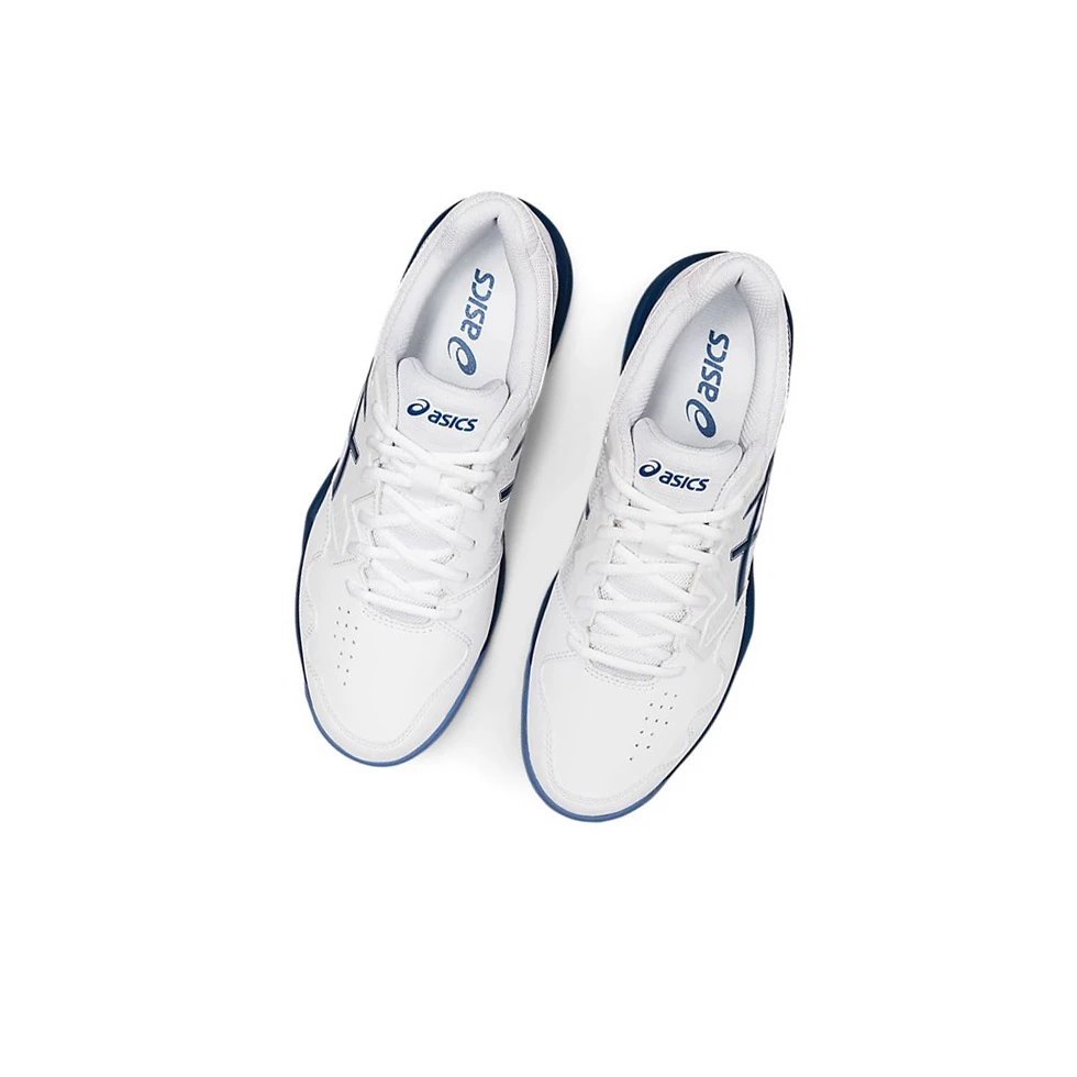 Férfi Asics GEL-DEDICATE 7 Teniszcipő Fehér Világos Sötétkék | CWRT76149