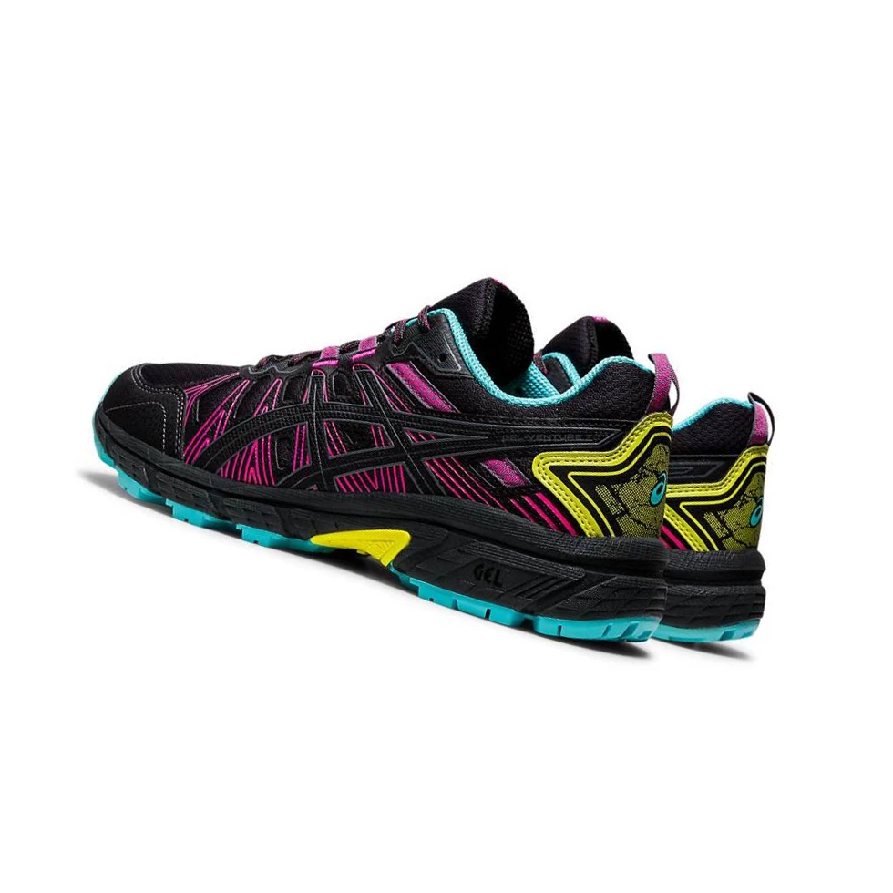 Női Asics GEL-VENTURE 7 Trail Futócipő Fekete | ZVTX14093
