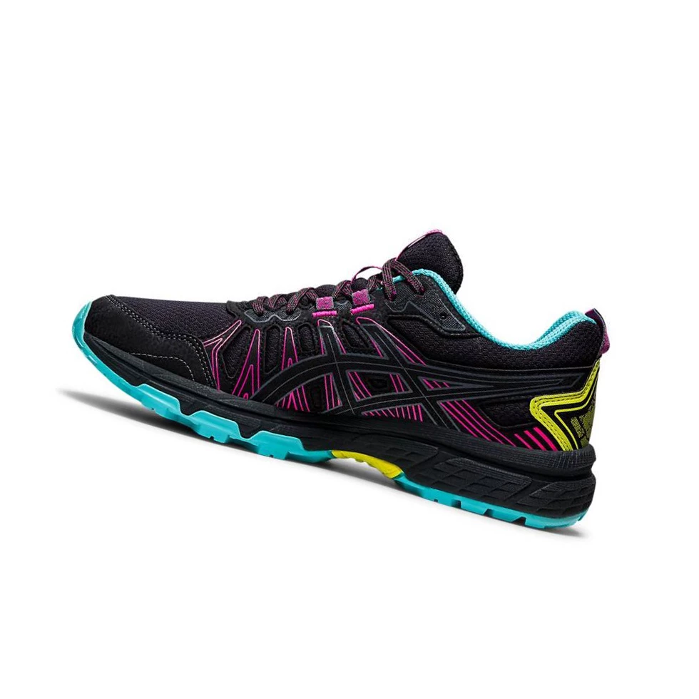 Női Asics GEL-VENTURE 7 Trail Futócipő Fekete | ZVTX14093